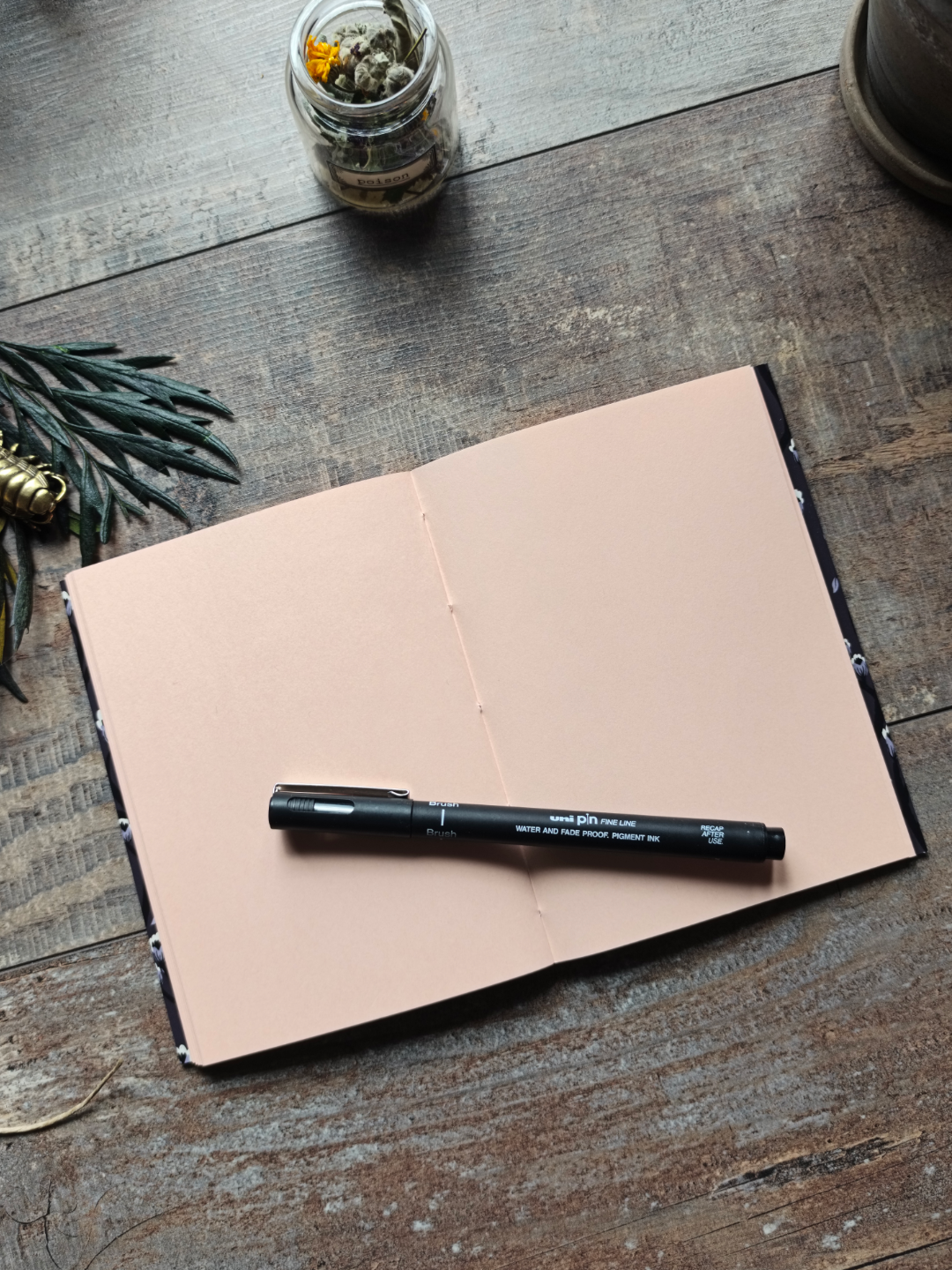 Carnet souple A6 ✦ Gloom Bloom