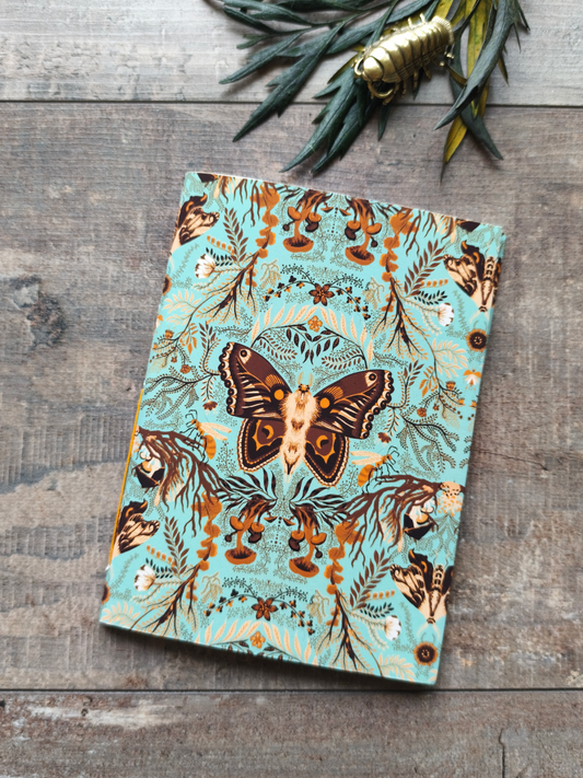 Carnet à rabat Moonmoths - Carreaux