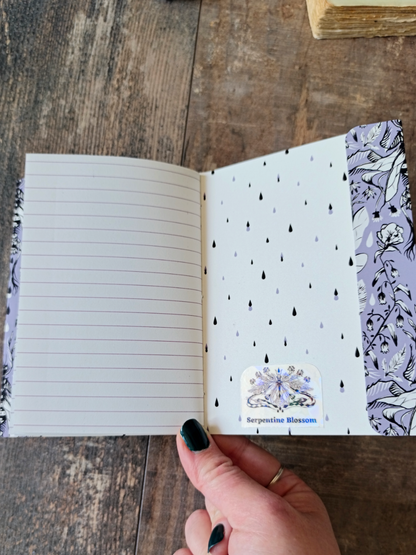 Carnet à rabat Flowerbugs - Ligné