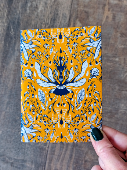 Carnet à rabat Flowerbugs - Ligné