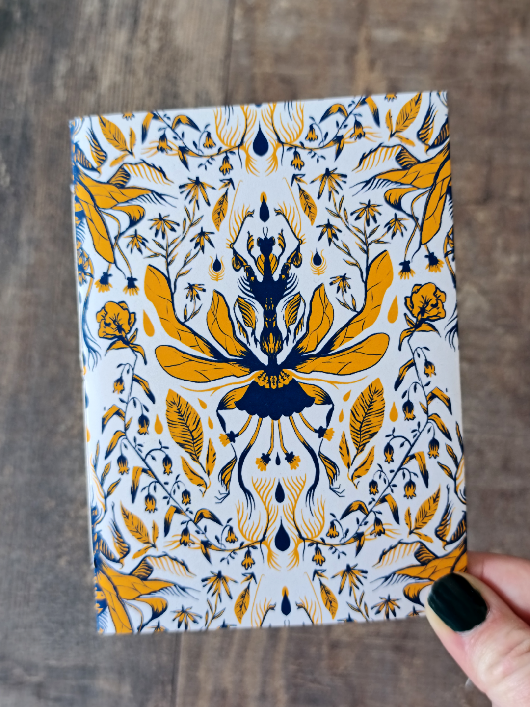 Carnet à rabat Flowerbugs - Ligné