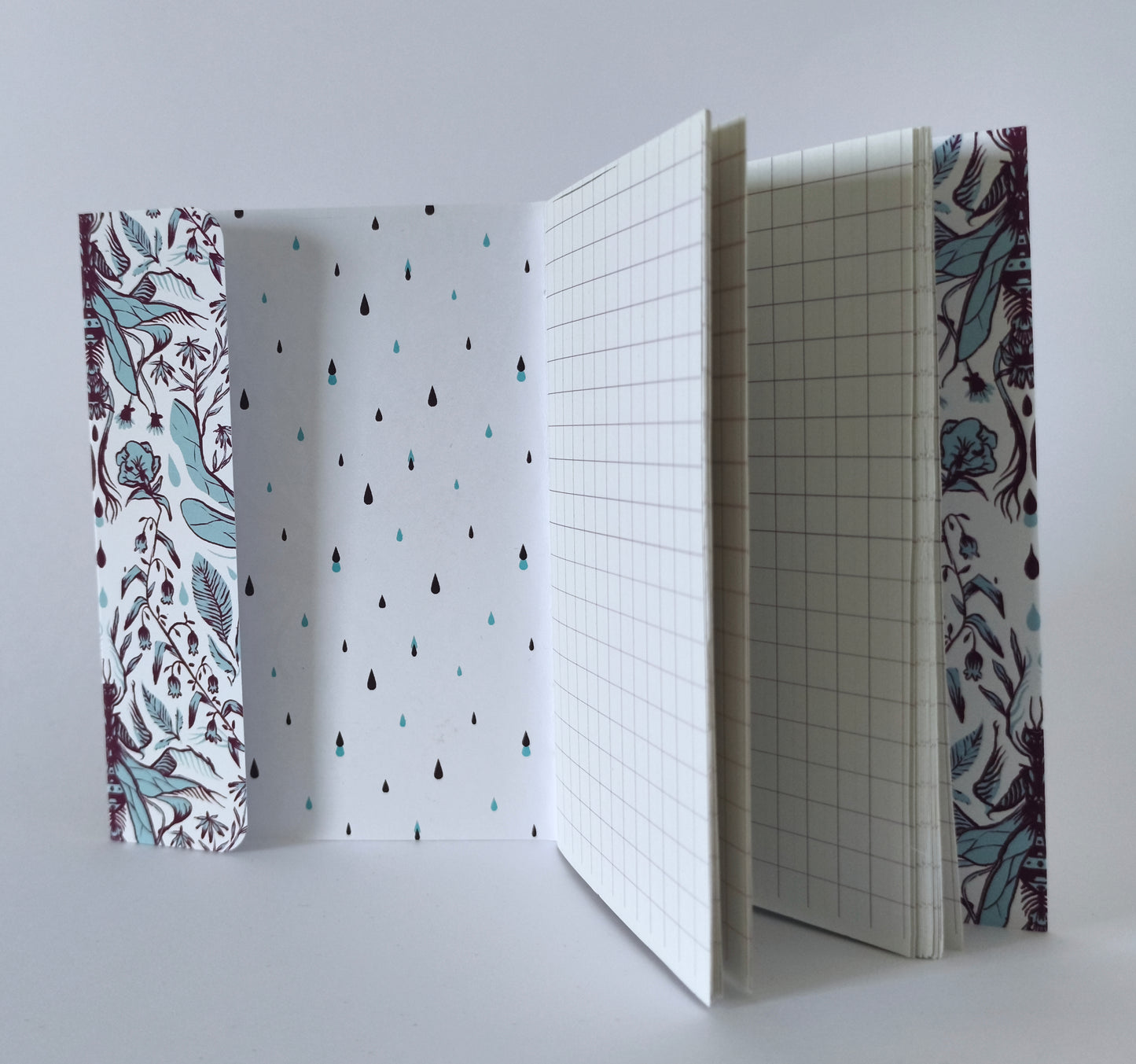 Carnet Flowerbugs - Carreaux