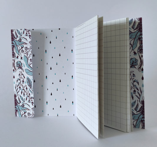 Carnet Flowerbugs - Carreaux