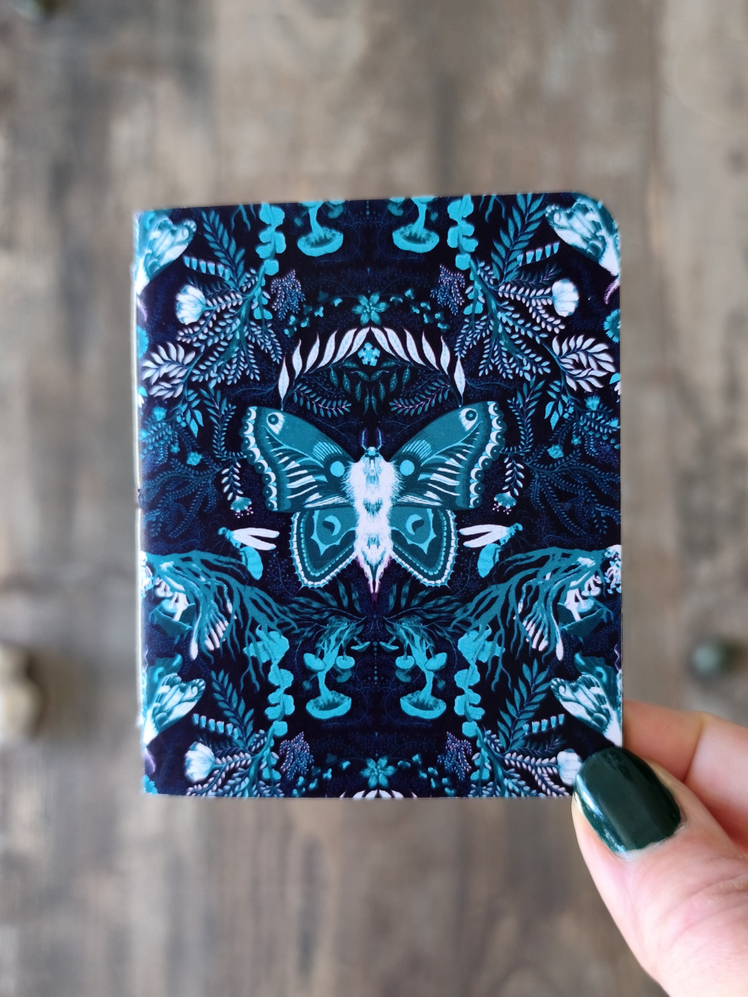 Mini carnet Moonmoths - Carreaux