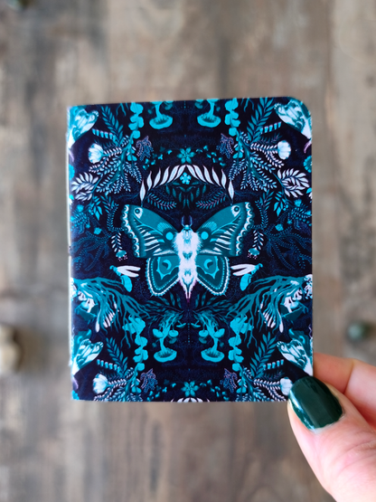 Mini carnet Moonmoths - Carreaux