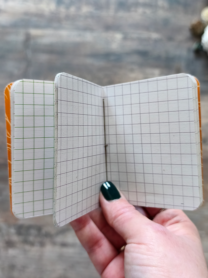 Mini carnet Obscure Creatures - Carreaux