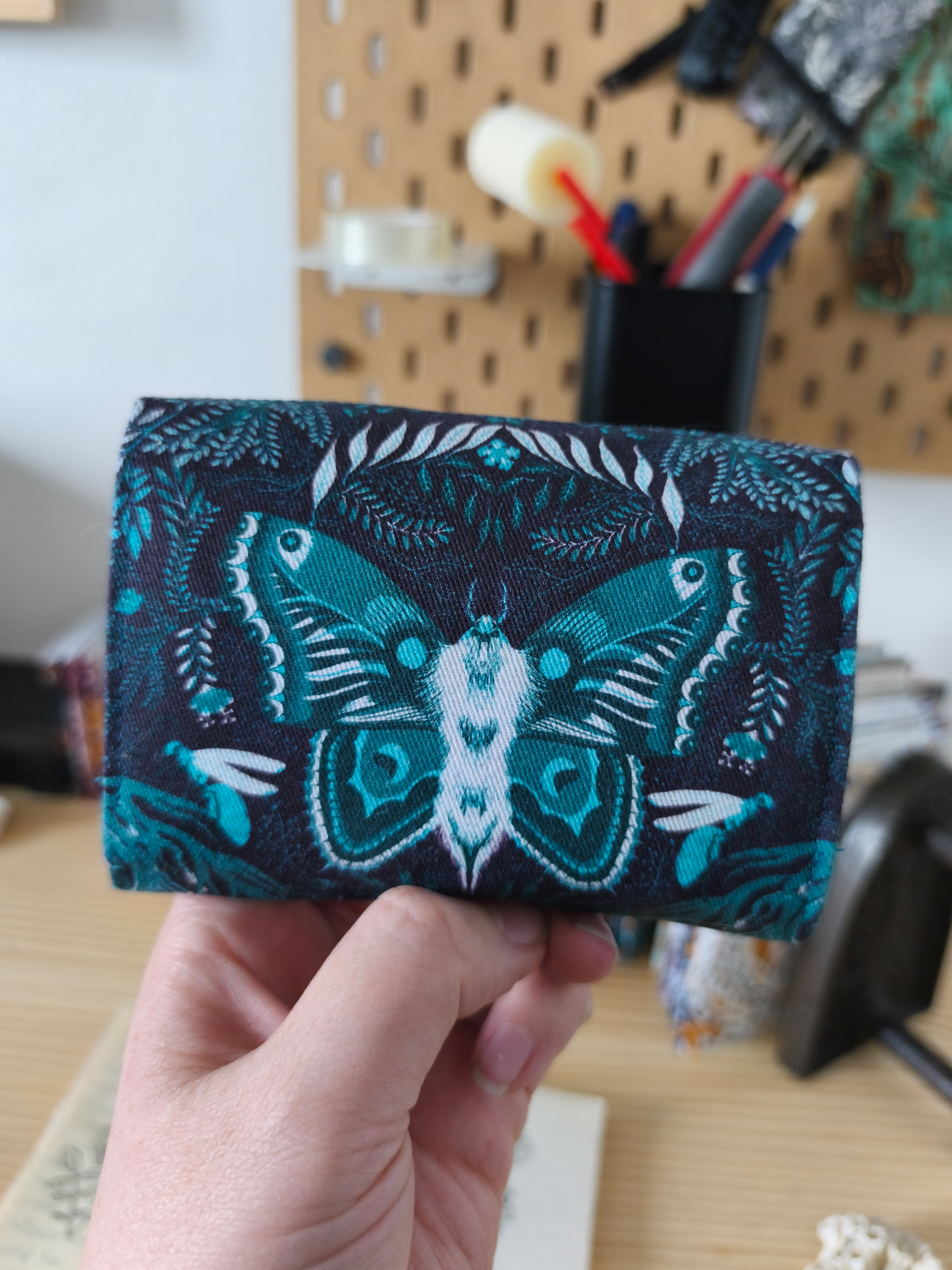 Portefeuille à soufflet Moonmoths