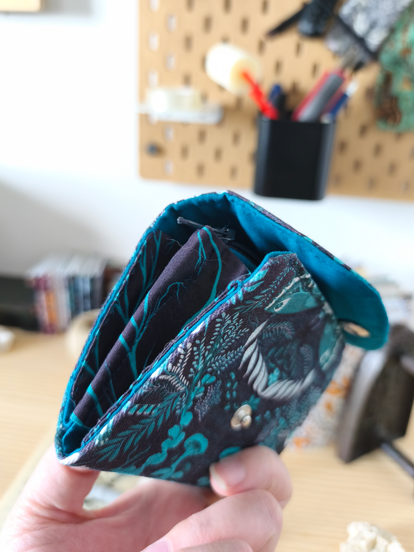 Portefeuille à soufflet Moonmoths