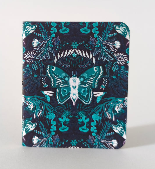 Mini carnet Moonmoths - Carreaux