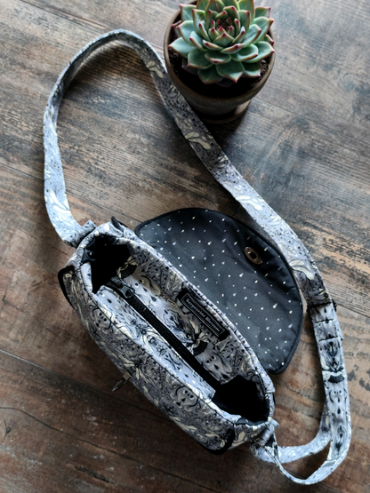 Sac bandoulière abeille en toile Flowerbugs - Averse