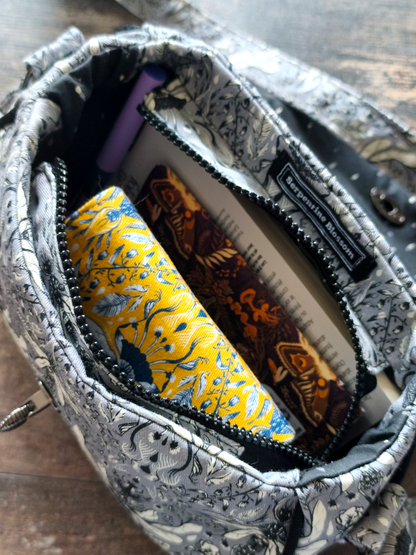 Sac bandoulière abeille en toile Flowerbugs - Averse
