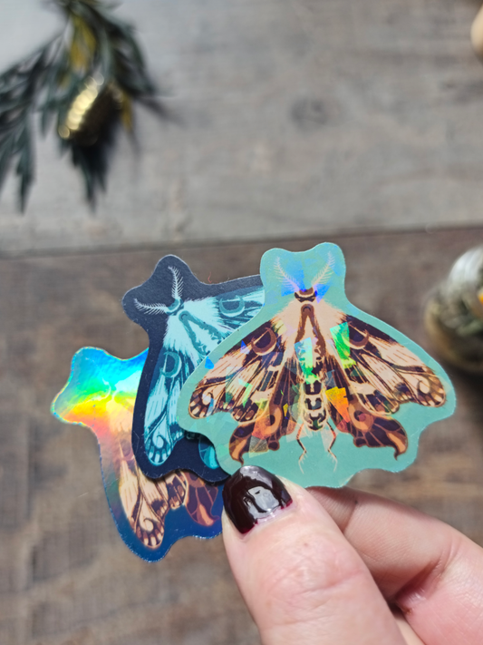 Sticker Moonmoths ✦ Moyen