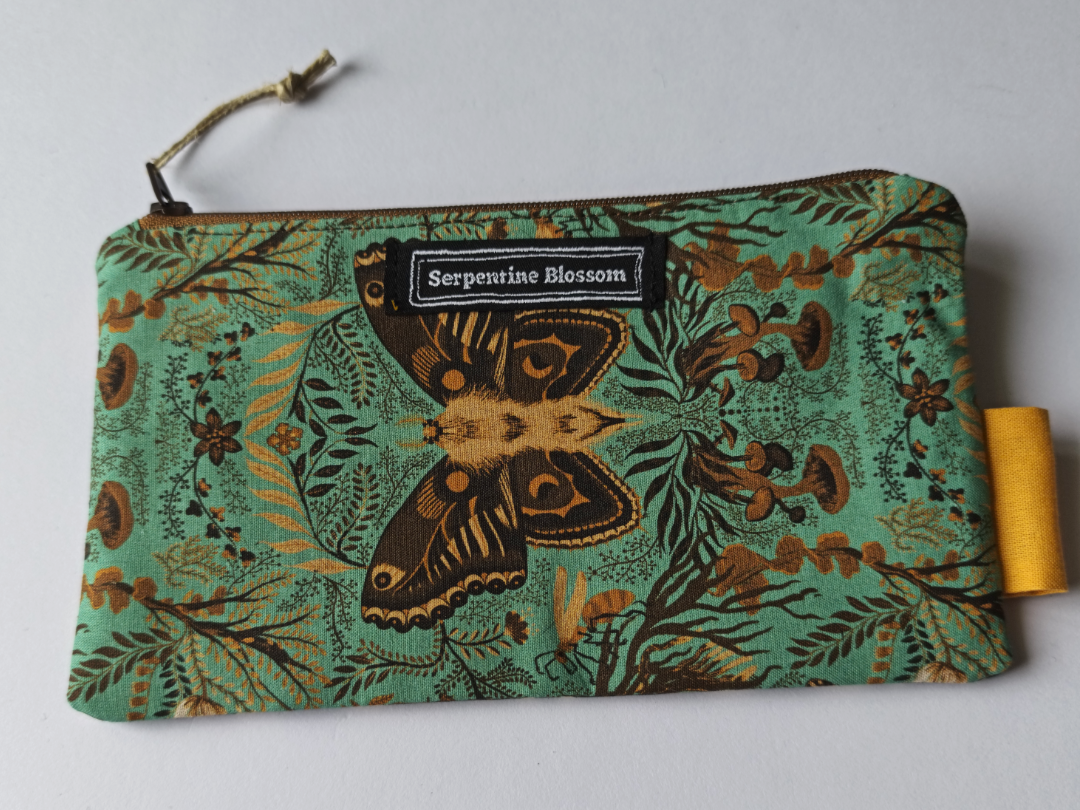 Pochette plate Moonmoths & Branchages