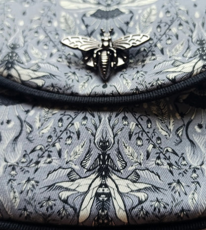 Sac bandoulière abeille en toile Flowerbugs - Gouttes
