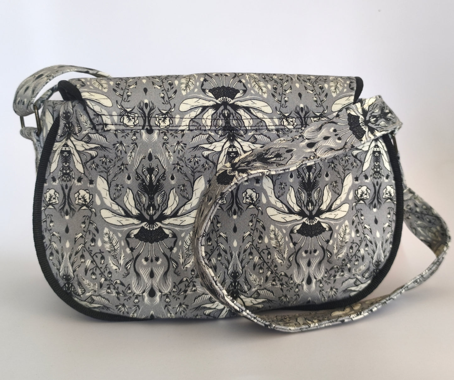 Sac bandoulière abeille en toile Flowerbugs - Gouttes