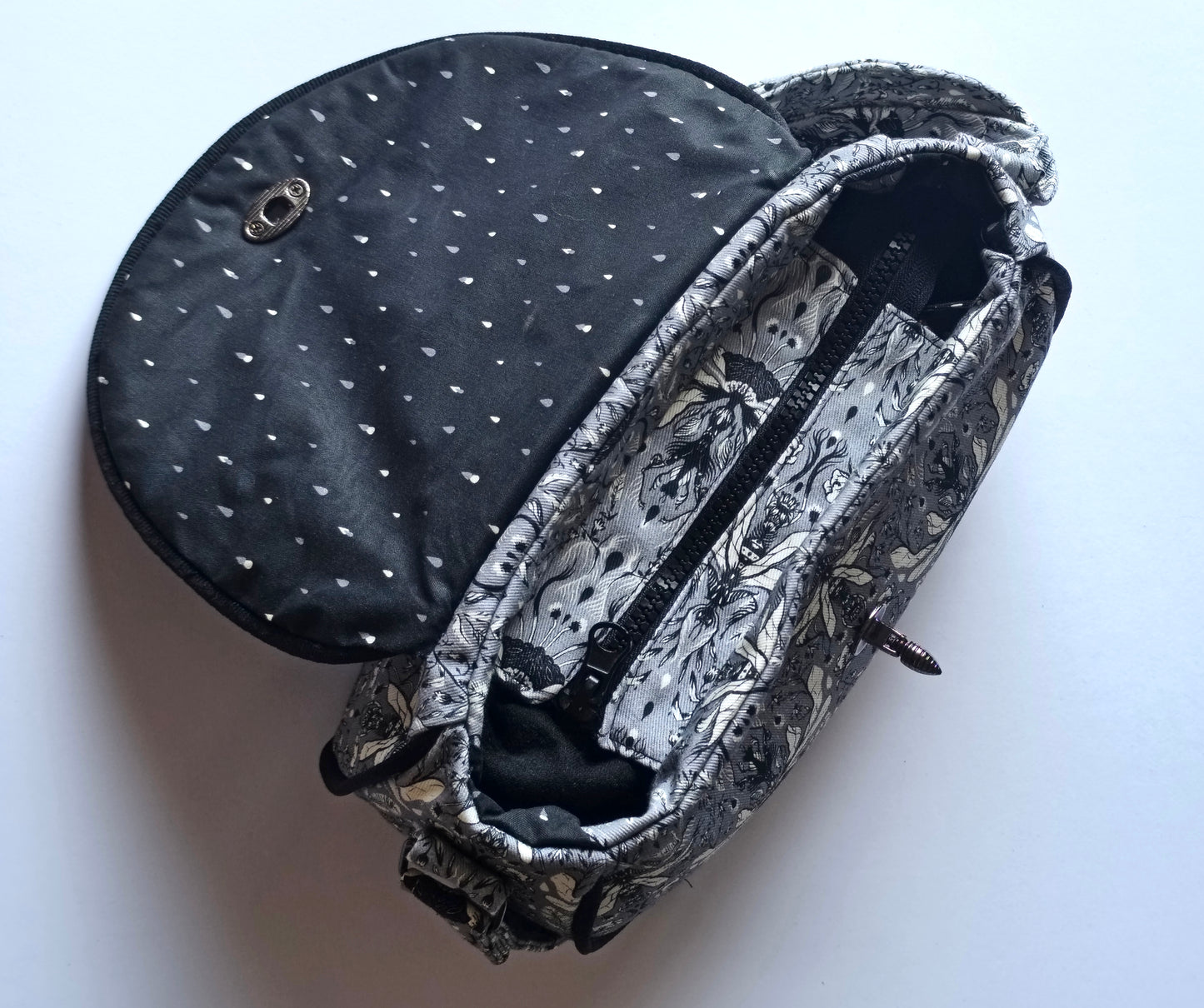 Sac bandoulière abeille en toile Flowerbugs - Gouttes